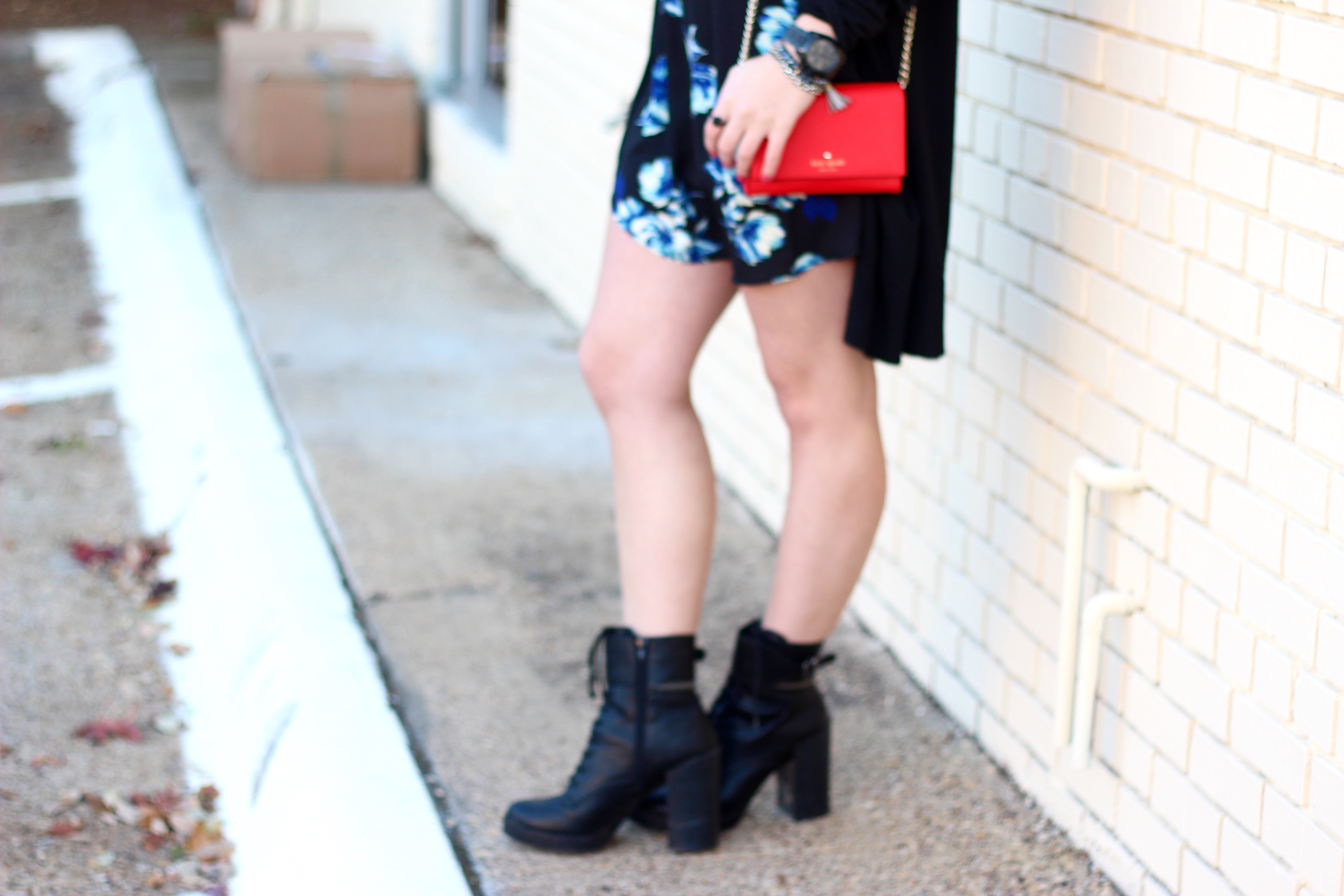 forever 21 combat heeled boots