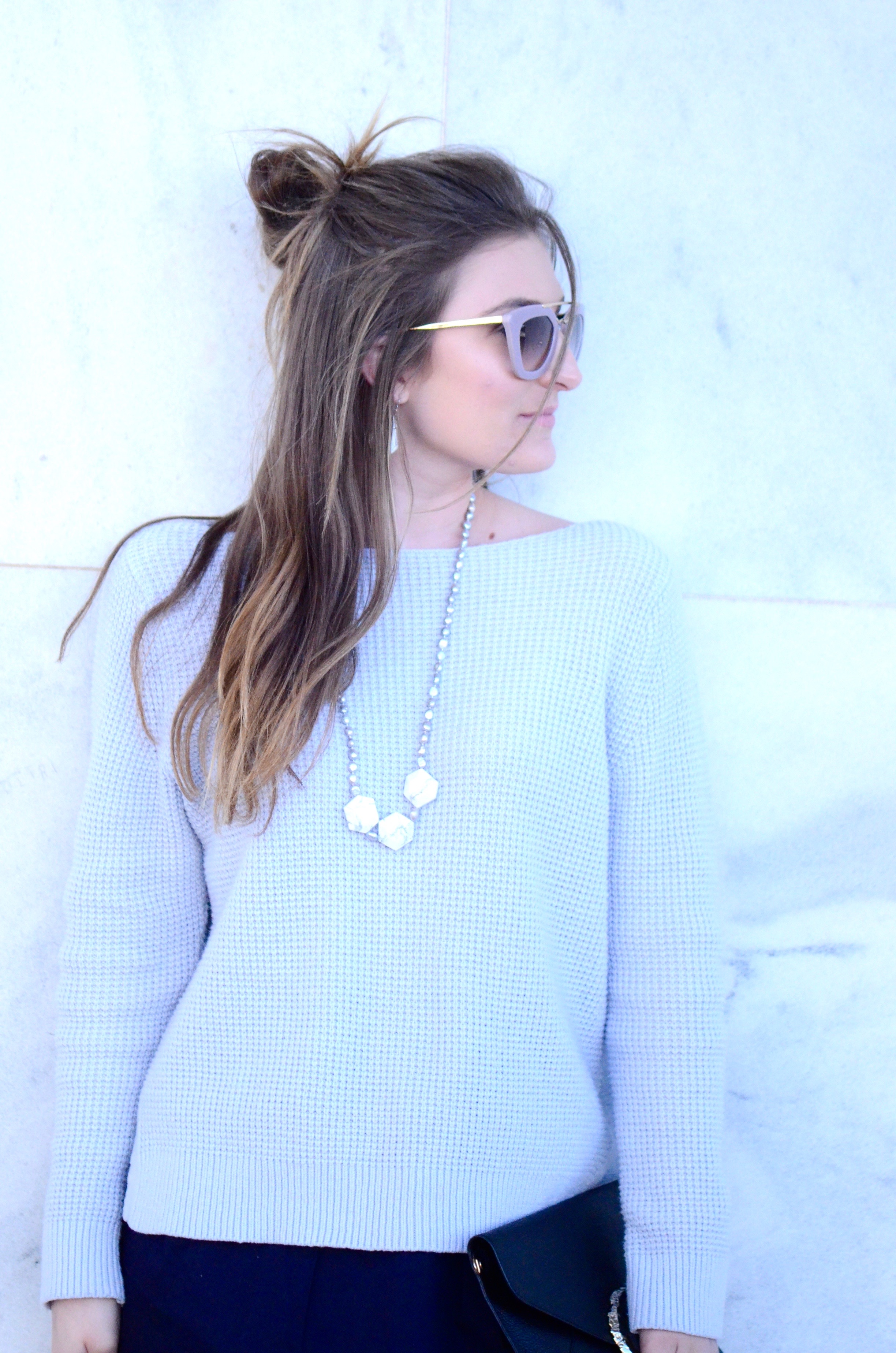 shades of blue outfit
