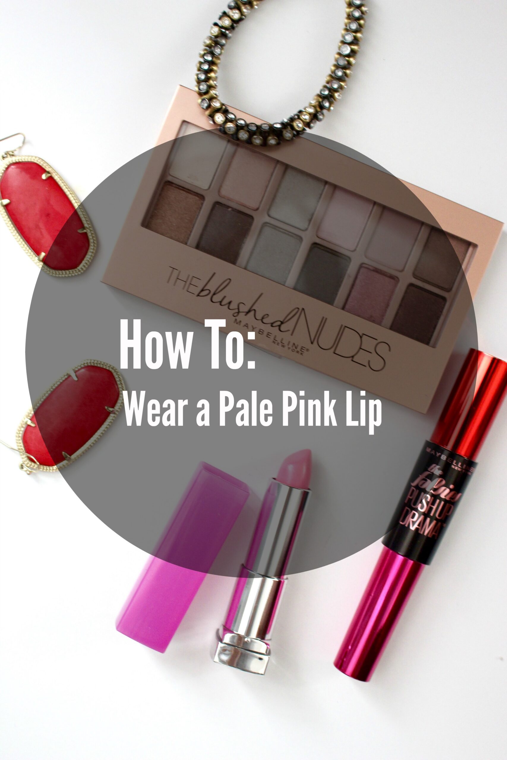 How To Wear a Pale Pink Lip