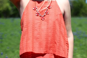urban peach boutique necklace for summer