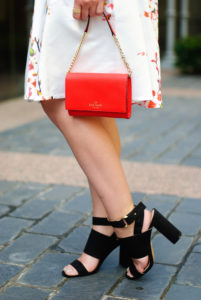 Summer skirt and block heel | Audrey Madison Stowe Blog