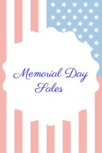 memorial day sales for the weekend