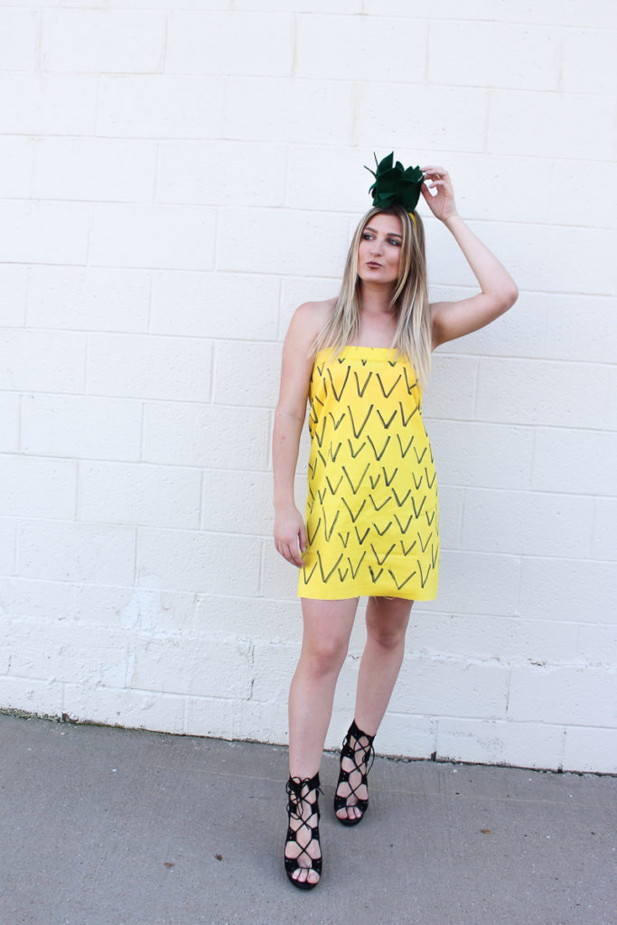 Happy Halloween! Strawberry & Pineapple Costume - Audrey Madison Stowe