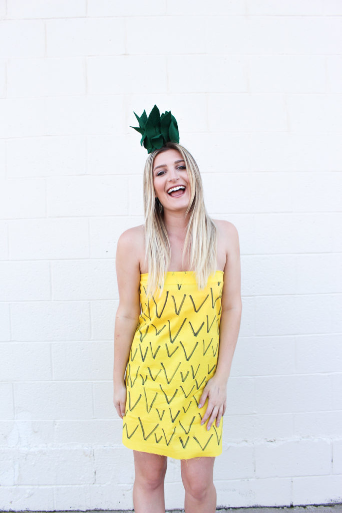 Happy Halloween! Strawberry & Pineapple Costume - Audrey Madison Stowe