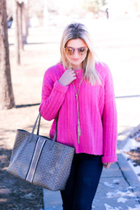 5 Ways To Be Happy + A Pink Sweater | AMS Blog | Dallas/ Lubbock college fashion blogger