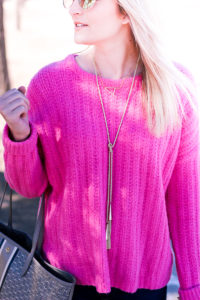 5 Ways To Be Happy + A Pink Sweater | AMS Blog | Dallas/ Lubbock college fashion blogger