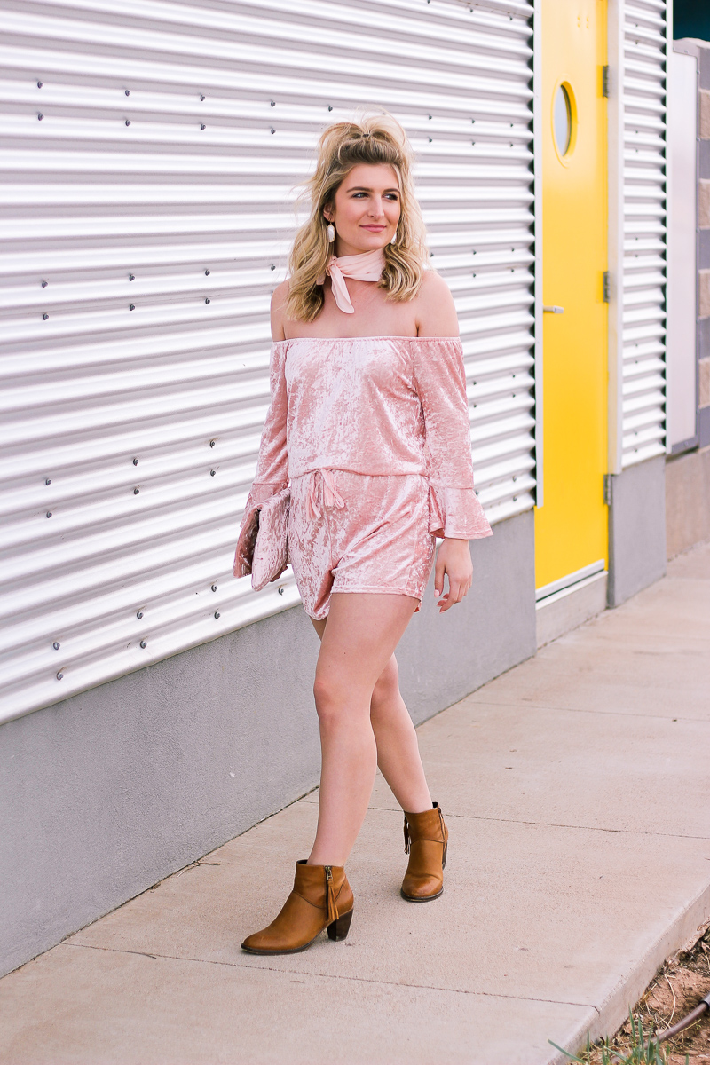 Velvet for The Spring by life and style blogger Audrey Madison Stowe