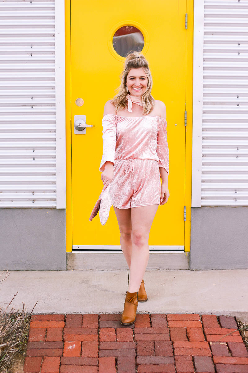 Velvet for The Spring by life and style blogger Audrey Madison Stowe