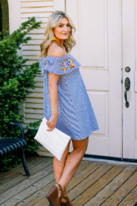 Cinco De Mayo Inspo with Embroidered Dress by lifestyle and fashion college blogger Audrey Madison Stowe