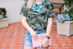 Hello Summer Featuring Camo and lots of color by fashion and lifestyle blogger Audrey Madison Stowe