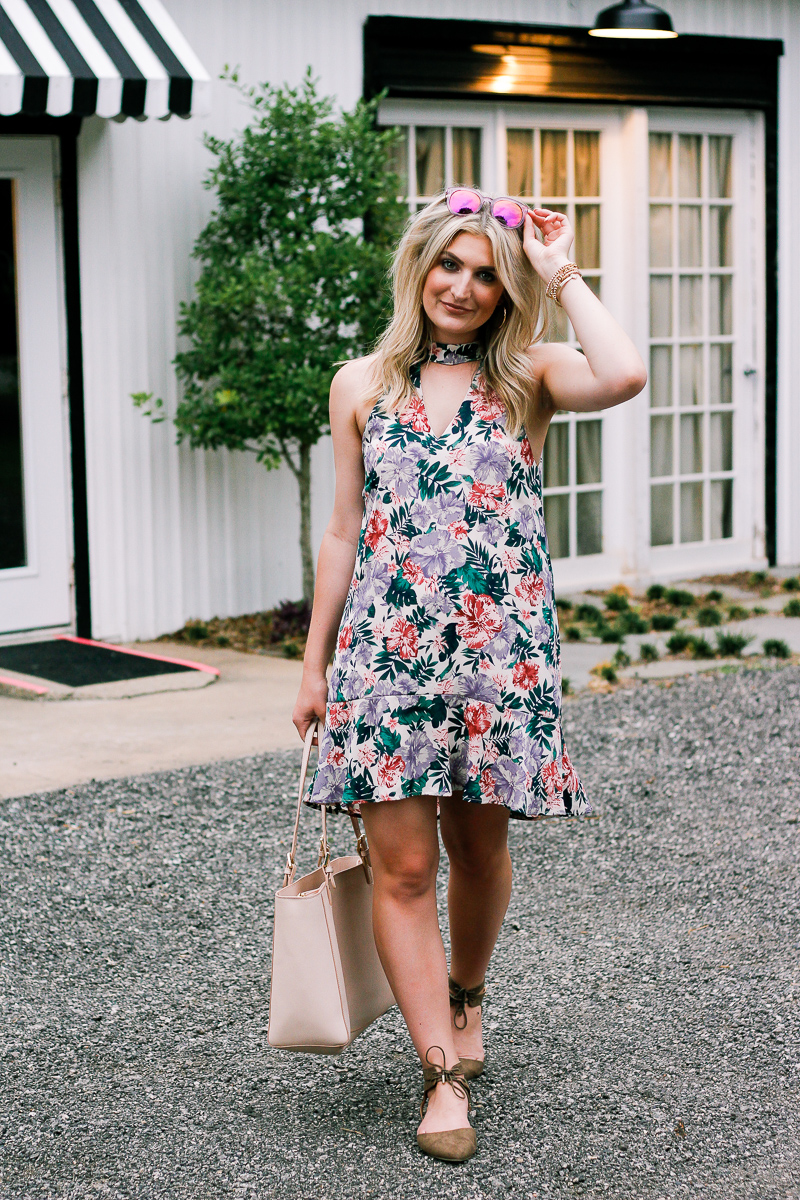 Summer Floral by lifestyle and fashion blogger Audrey Madison Stowe | College lifestyle | Texas Fashion