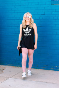 3 Ways to Wear Your Athletic Tank | Adidas | Nordstrom | Audrey Madison Stowe a fashion and lifestyle blogger