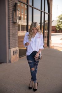 Texas Tech College Game day style | Sideline Swagger | Audrey Madison Stowe a fashion and lifestyle blog