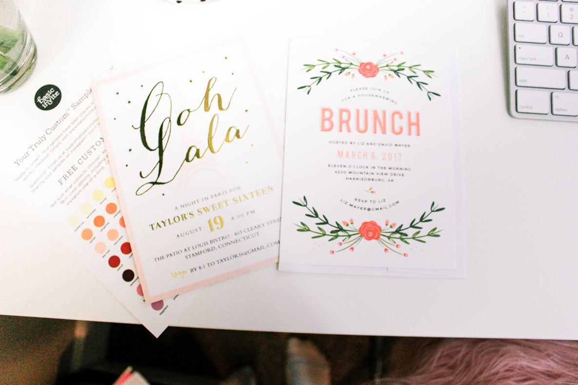 Party Planning for The Holidays | Basic Invite | Audrey Madison Stowe a fashion and lifestyle blogger 