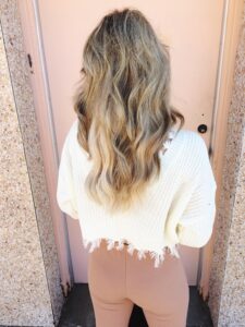 HALO CROWN HAIR EXTENSIONS featured by popular Texas beauty blogger, Audrey Madison Stowe