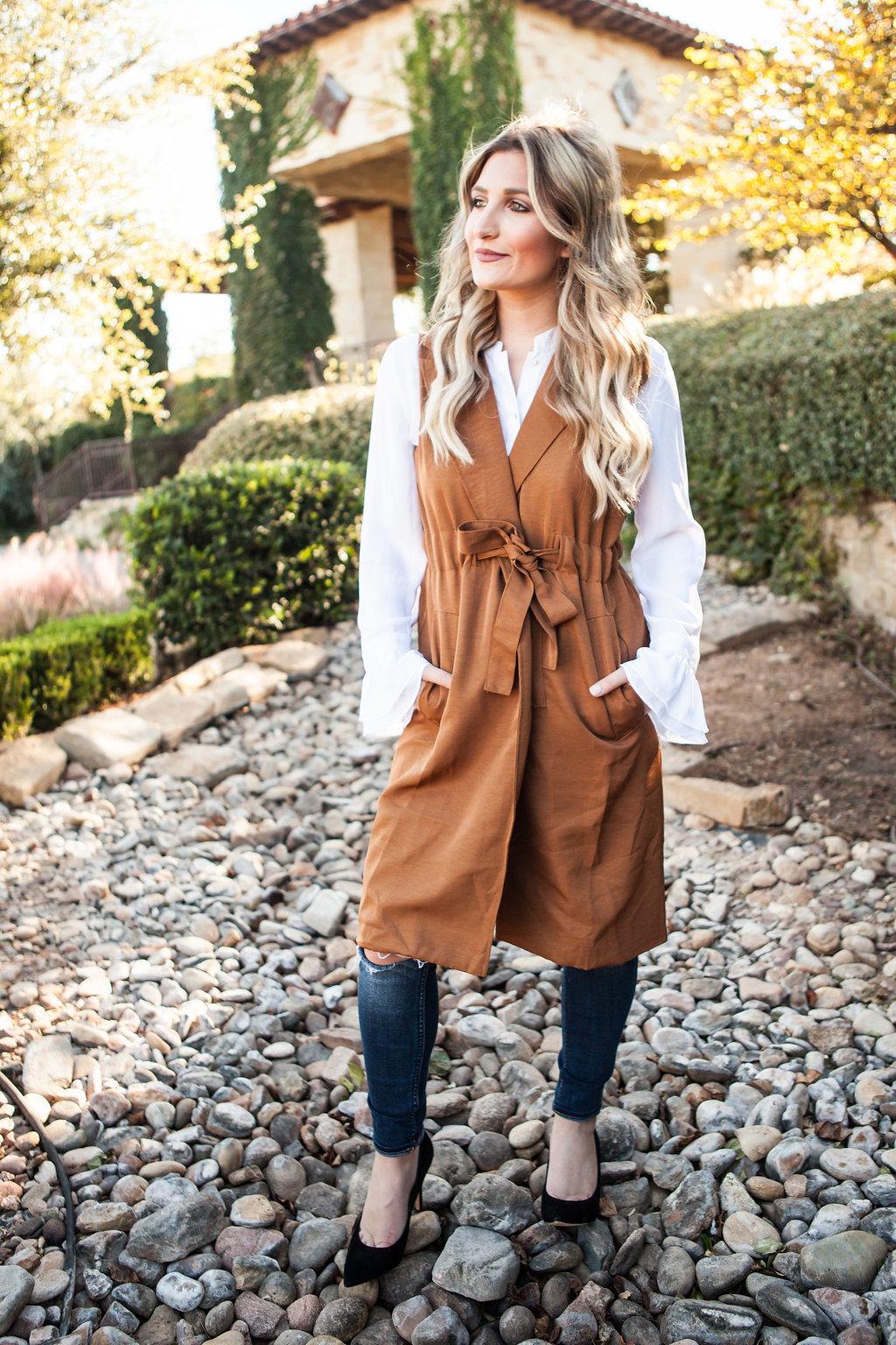 A Work Vest You Can Wear 3 Ways | Chicwish style | Audrey Madison Stowe a fashion and lifestyle blogger