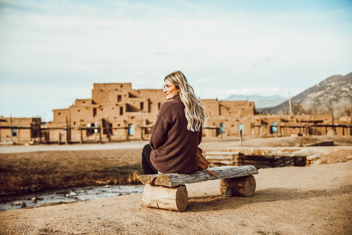 Taos Pueblo | Taos New Mexico | Audrey Madison Stowe a fashion and lifestyle blog - Travel Diary: Taos Travel Guide by popular Texas blogger Audrey Madison Stowe