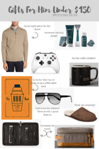 Gifts For Him Under $150 | Audrey Madison Stowe a fashion and lifestyle blogger
