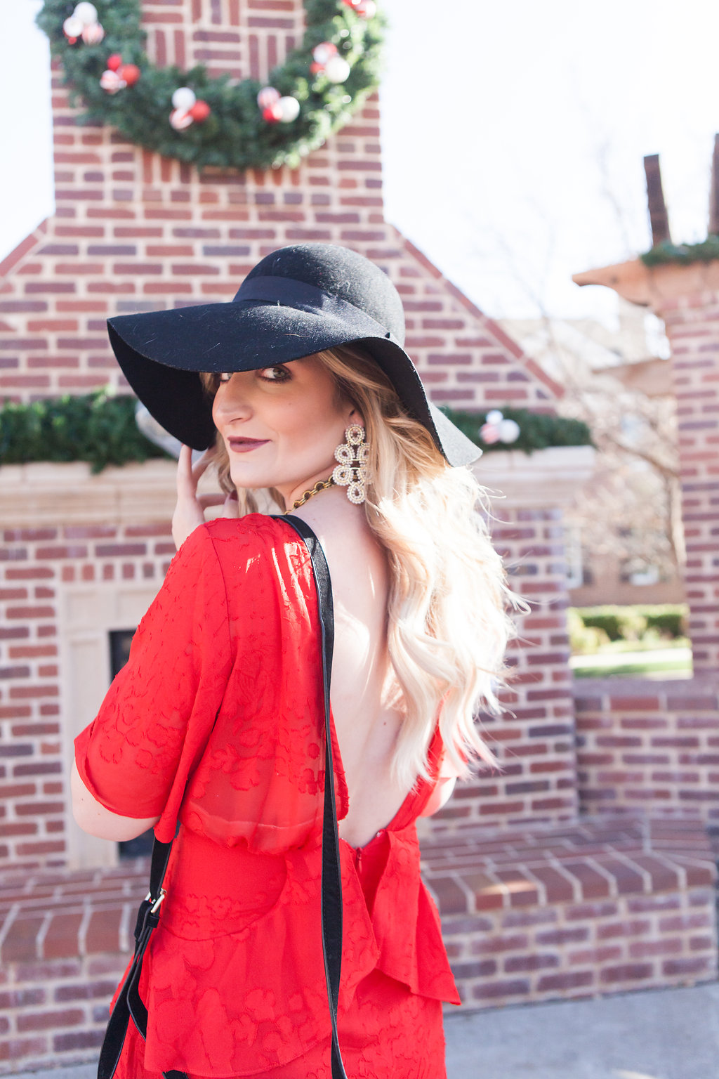 Holiday Inspired Look | Red Dress | Audrey Madison Stowe a fashion and lifestyle blog - 5 Holiday Looks To Get Inspired by Texas fashion blogger Audrey Madison Stowe