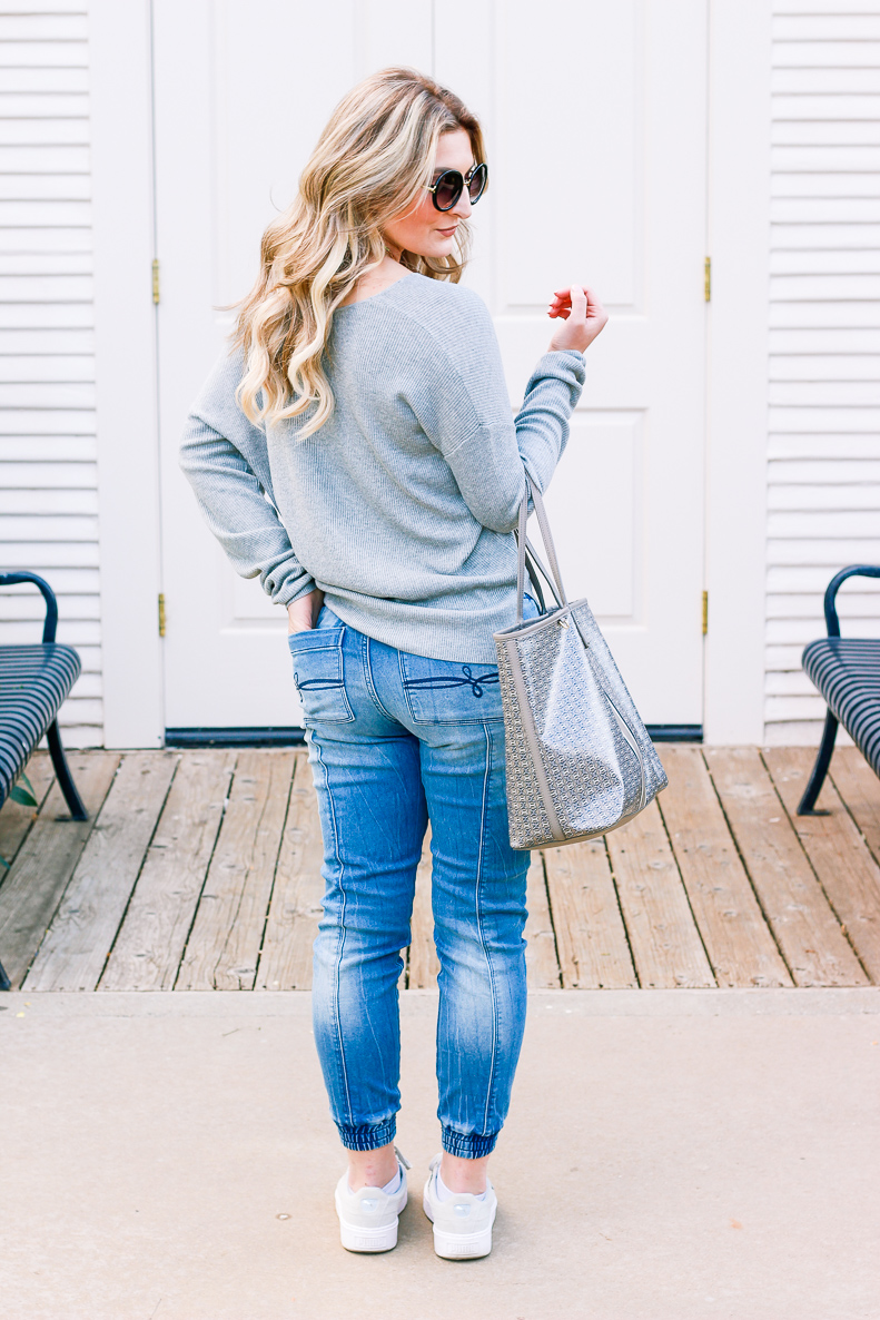 Denizen Jeans styled by popular Texas fashion blogger, Audrey Madison Stowe