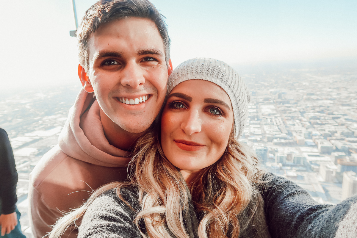 Chicago Skydeck | Audrey Madison Stowe a fashion and lifestyle blogger | Chicago bucket list - Weekend in Chicago by popular Texas blogger Audrey Madison Stowe