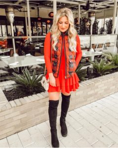 holiday red | Audrey Madison Stowe a fashion and lifestyle blogger