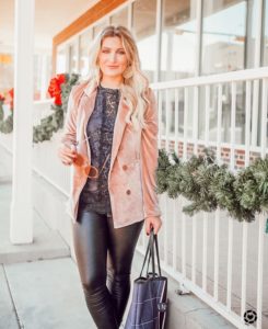 Velvet blazer | Affordable work fashion | Audrey Madison Stowe a fashion and lifestyle blogger
