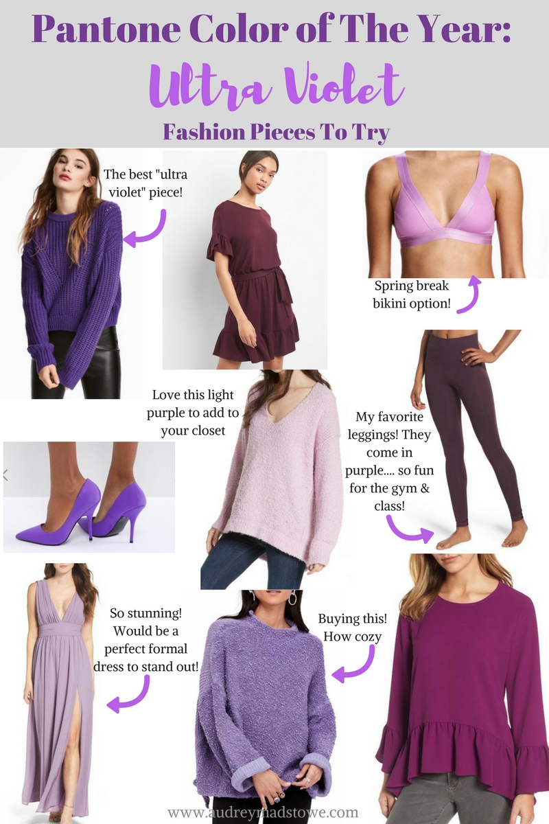 Pantone Color of the Year: Ultra Violet | How to Incorporate into your Wardrobe | Audrey Madison Stowe a fashion and lifestyle blog - Ultra Violet: Pantone Color of The Year by popular Texas style blogger Audrey Madison Stowe