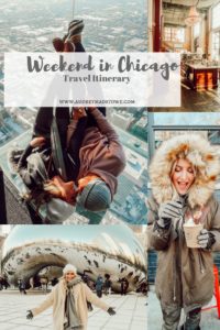 Weekend in Chicago | Travel Diary | Audrey Madison Stowe a fashion and lifestyle blogger