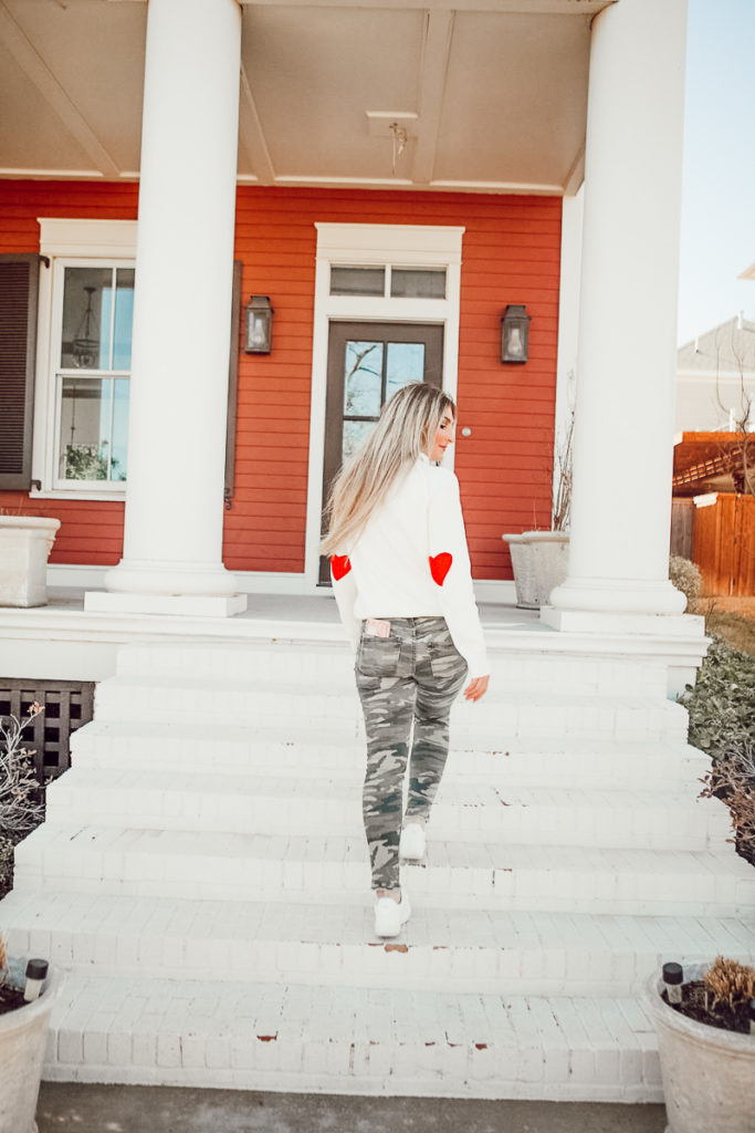 Valentine's Outfit | Chicwish Heart Elbows | Audrey Madison Stowe a fashion and lifestyle blogger