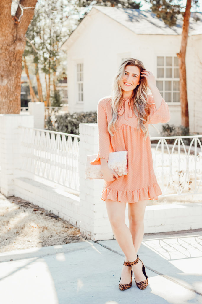 Frilly Valentine's Outfit | Audrey Madison Stowe a fashion and lifestyle college blogger - Frilly Valentines Outfit by popular Texas fashion blogger Audrey Madison Stowe