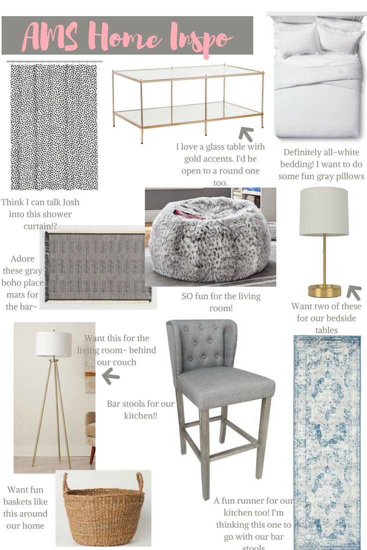 New Apartment Mood Board | 1 Month Till Move-In