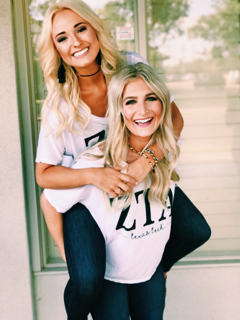 big and little Audrey Madison Stowe a fashion and lifestyle blogger - Senior Year In Review at TTU by popular Texas blogger, Audrey Madison Stowe