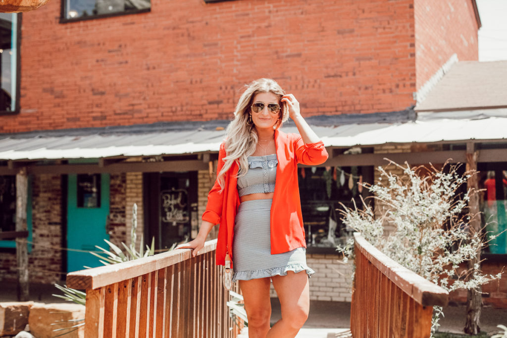 TC Ellis two piece top | 5 Work Wardrobe Staples for Post Grad Life | Audrey Madison Stowe a fashion and lifestyle blogger