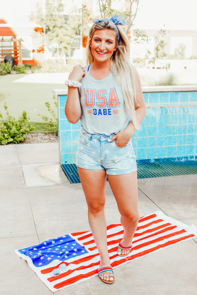 4th Of July Outfit Inspiration | Audrey Madison Stowe a fashion and lifestyle blogger - 4th Of July Outfit Inspiration | From The Pool to A Cookout featured by popular Texas fashion blogger, Audrey Madison Stowe