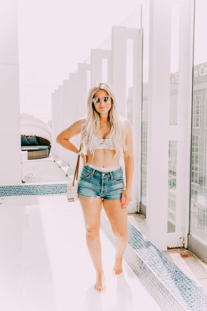 Poolside in ATL | Cute Summer Bikinis featured by popular Texas fashion blogger Audrey Madison Stowe