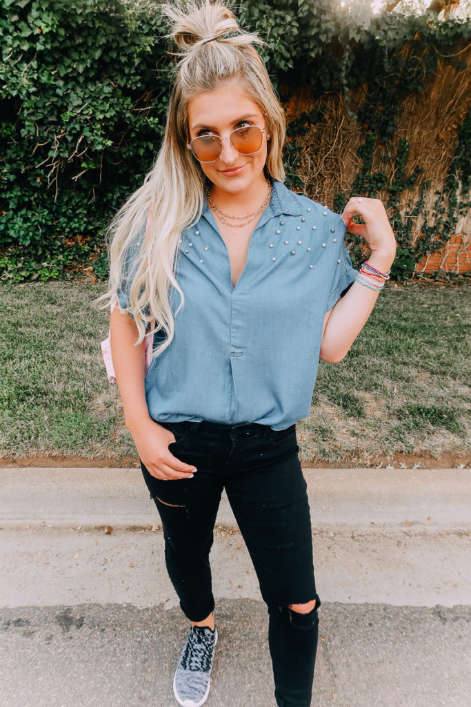 How To Care For Permanent Hair Extensions featured by popular Texas beauty blogger Audrey Madison Stowe
