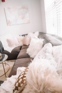 Living Room Reveal | Apartment Living | Chic Apartment Style | Audrey Madison Stowe a fashion and lifestyle blogger