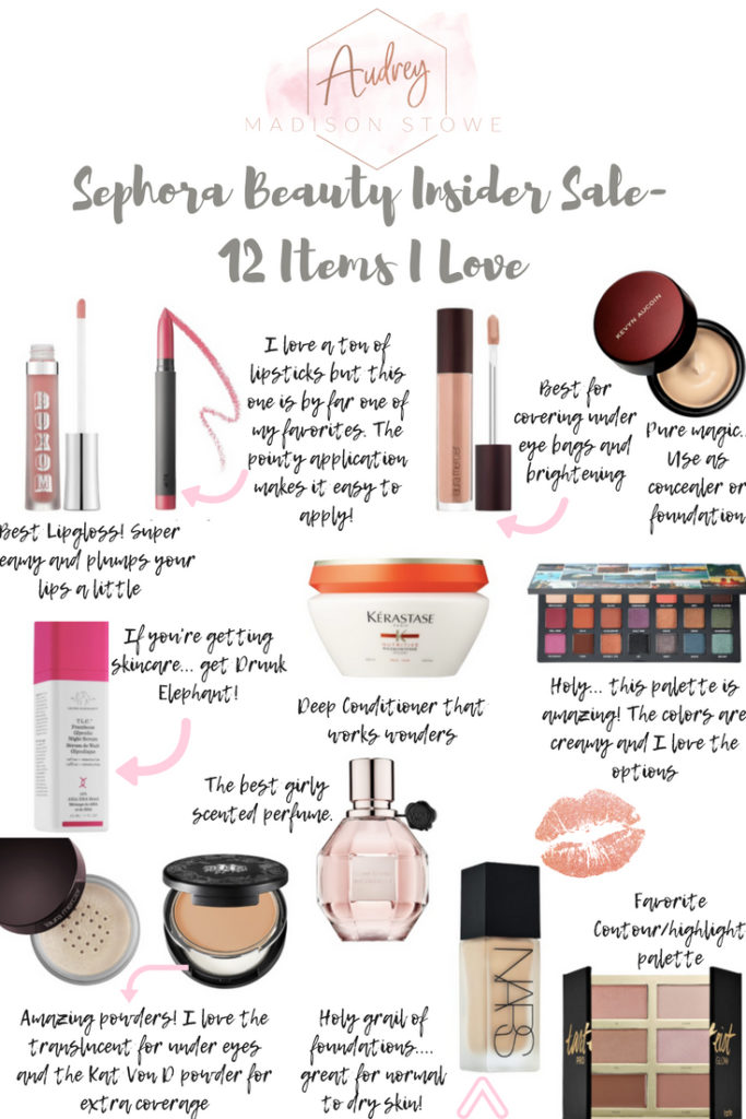 Skincare | Hair Care | Makeup | 12 Items To Buy From the Sephora Beauty Insider Sale featured by popular Texas beauty blogger Audrey Madison Stowe 