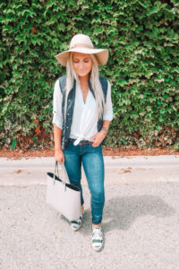 White Tunic Styled 3 Ways | Audrey Madison Stowe a fashion and lifestyle blogger