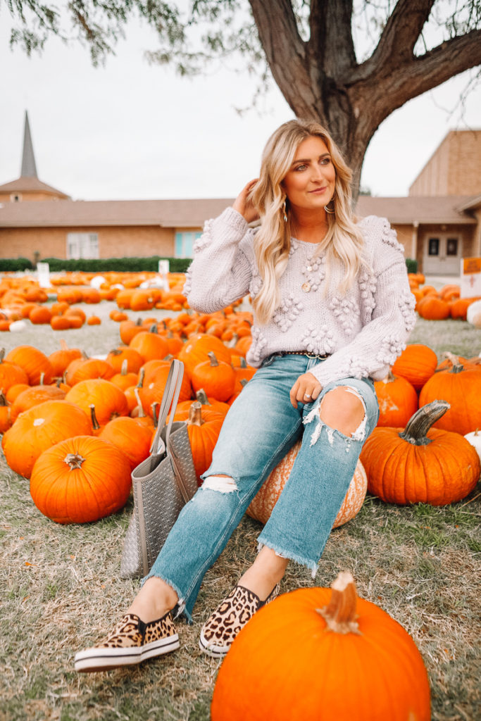10 Cozy Fall Sweaters To Add To Your Wardrobe | Audrey Madison Stowe a fashion and lifestyle blogger | Pumpkin Patch and cute sweater
