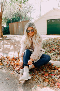 10 Fall Booties in My Shopping Cart + A Sneaker Bootie You'll Love | Target Boots | Audrey Madison Stowe a fashion and lifestyle blogger