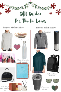 Gift Guide For The In-Laws | Gifts for your boyfriends parents | Audrey Madison Stowe a fashion and lifestyle blogger