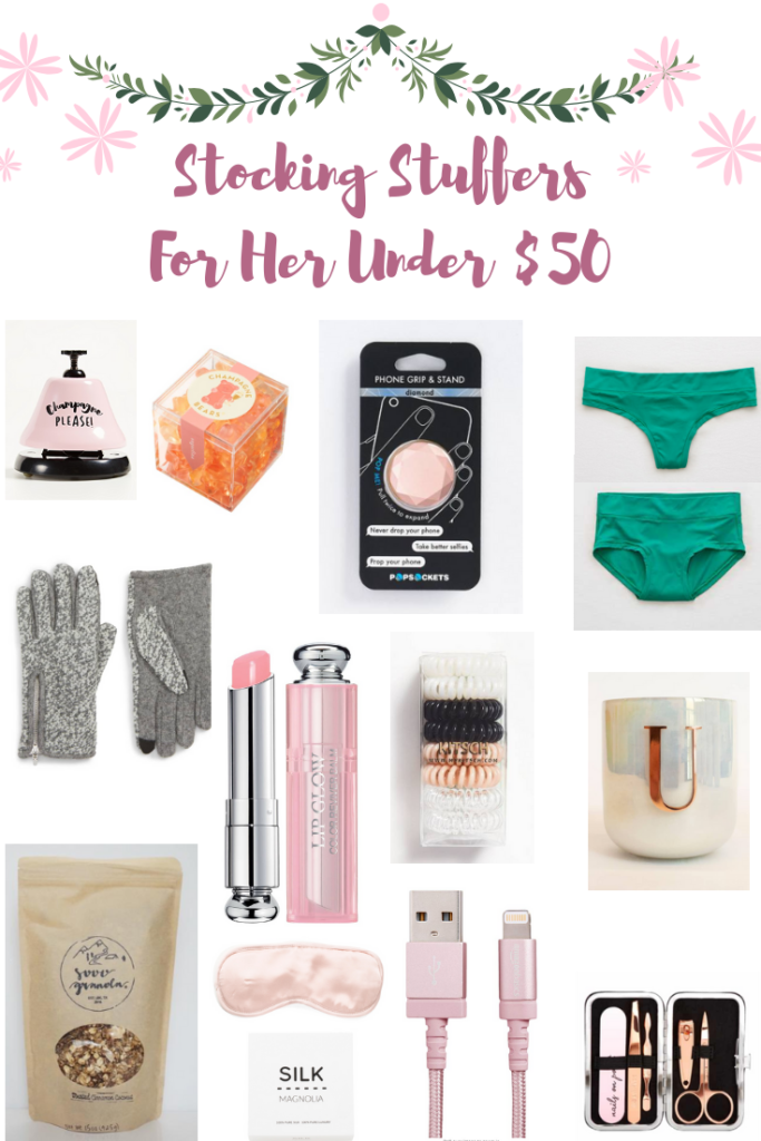 Manicure Kit | Blanket | Gloves | Affordable | Stocking Stuffer Ideas Under $50 featured by top Texas life and style blogger Audrey Madison Stowe 