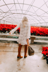 The Perfect Dress For Christmas Dinner | Chicwish Plaid Dress | Audrey Madison Stowe a fashion and lifestyle blogger
