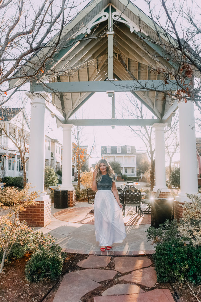 Princess Maxi Skirt | Lookbook | The Cutest New Years Eve Looks featured by top Texas fashion blogger Audrey Madison Stowe