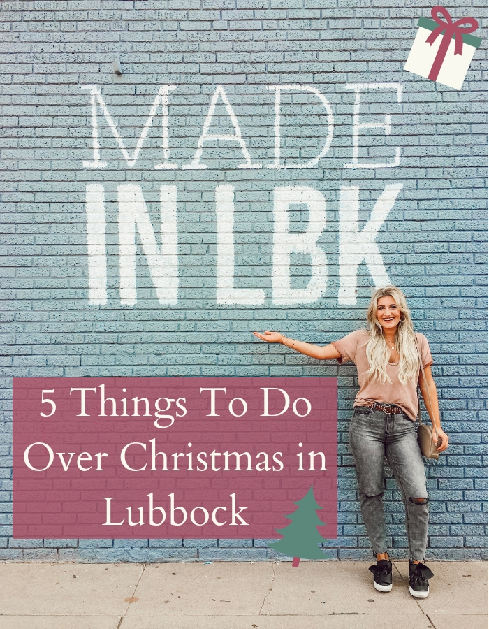5 Things To Do in Lubbock, Texas over Christmas | Lubbock, TX Things to do | Audrey Madison Stowe a fashion and lifestyle blogger