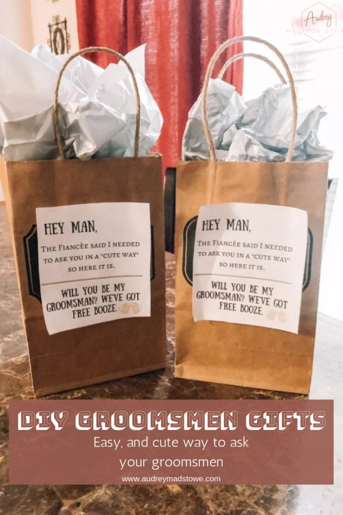 DIY Groomsmen Gifts featured by top US lifestyle blogger Audrey Madison Stowe