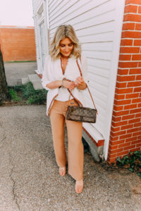 4 Ways To Style A White Blouse Appropriately for Work | Audrey Madison Stowe a fashion and lifestyle blogger