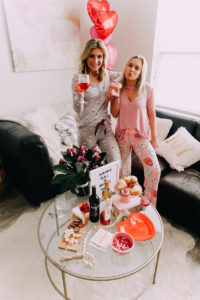 How to Throw a fun Galentine's Pajama Night In | Galentine's Day | Audrey Madison stowe a fashion and lifestyle blogger